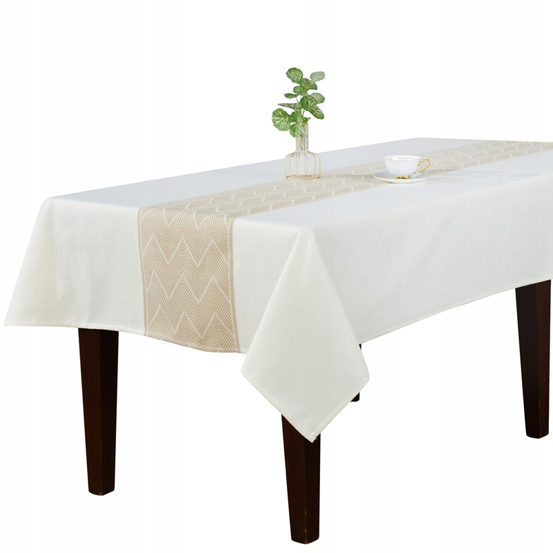 Dekoračný obrus 140x300 Boho 093 jedľa