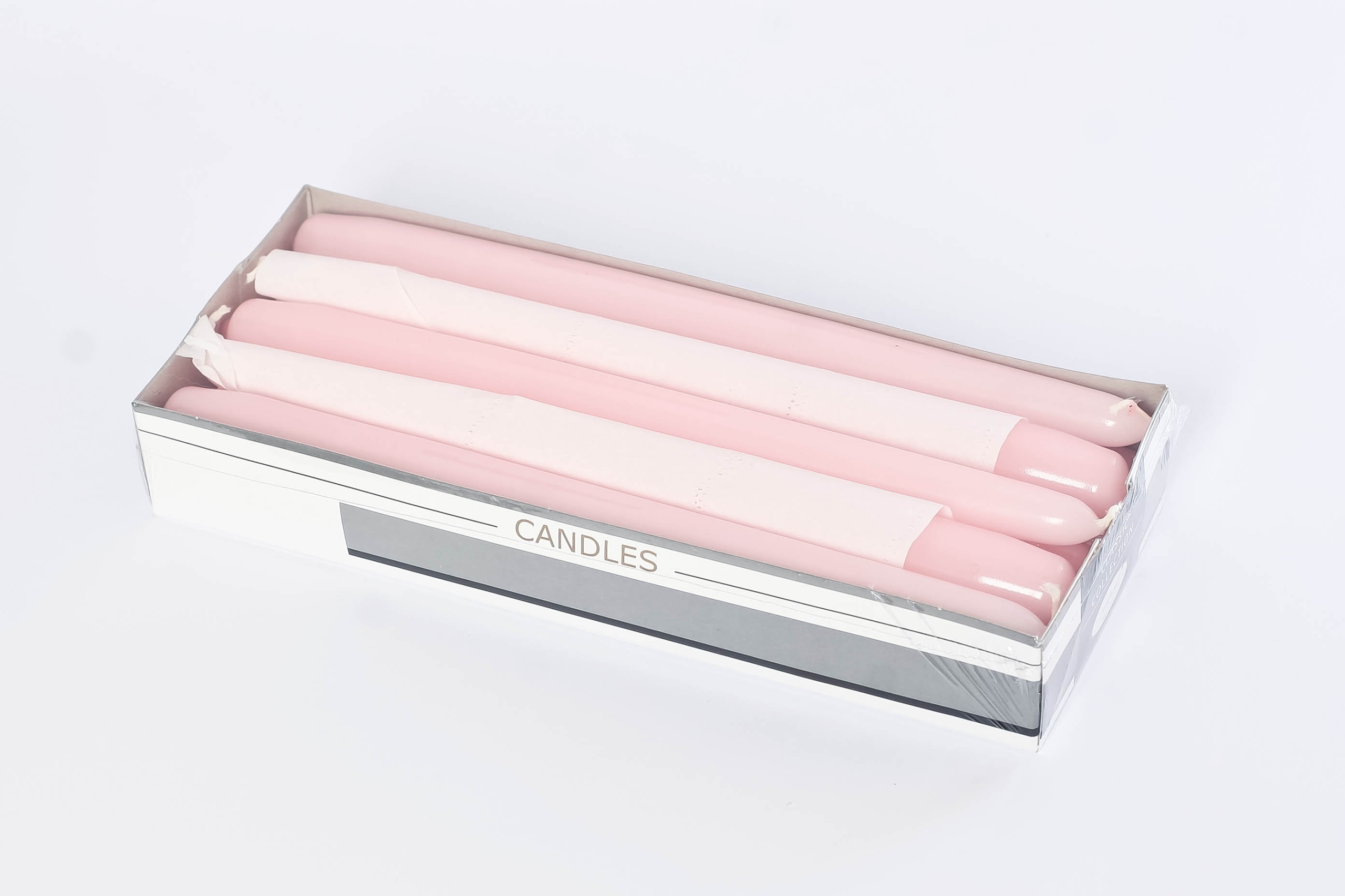 

Świece stołowe Różowe Matowe 240/22 mm 10 szt