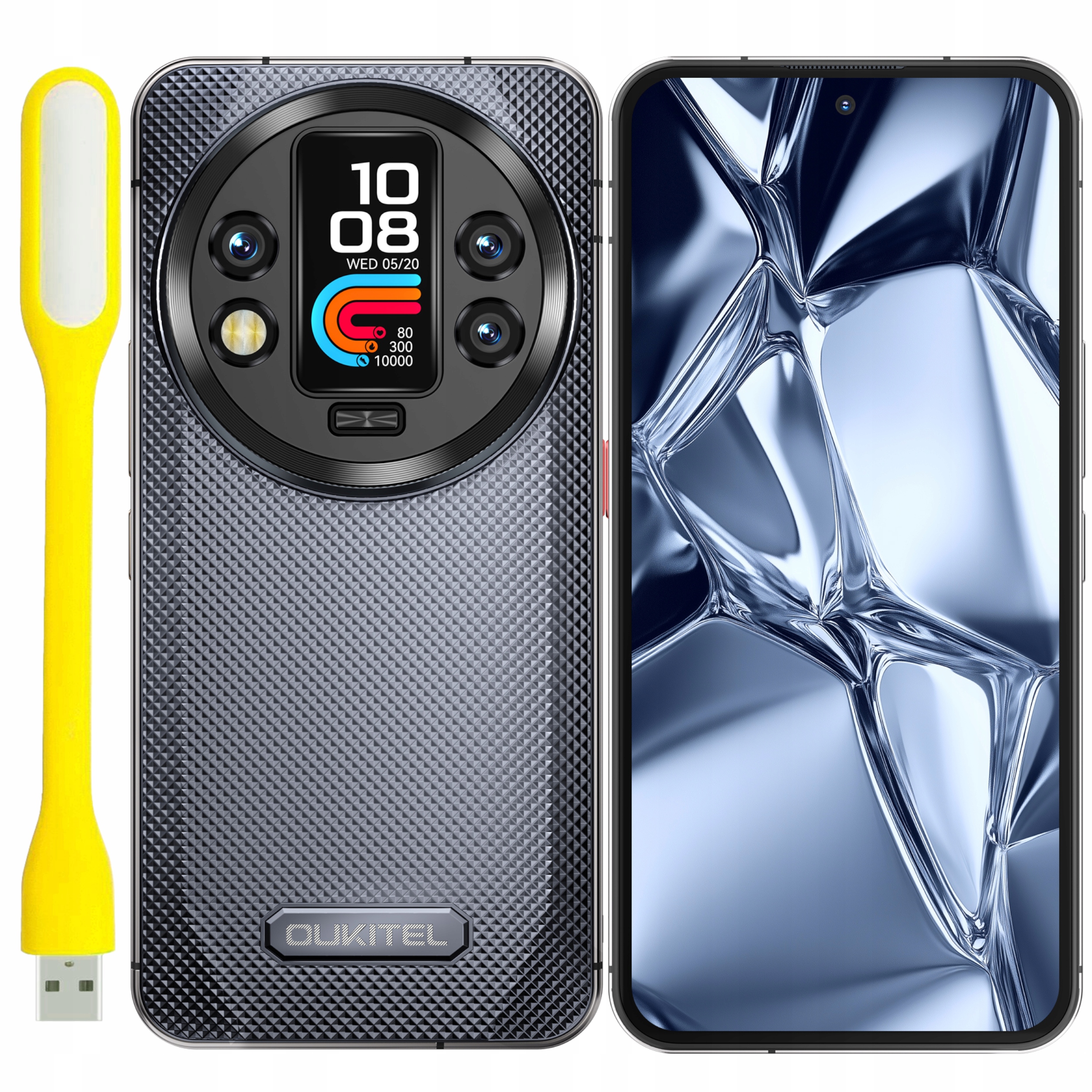 Smartfon Oukitel WP200 Pro 5G 24GB/1TB 8580mAh 6,7" Android 15 Szary