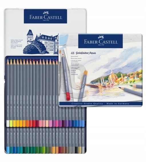 Pastelky akvarelové Goldfaber 48 Faber Castell