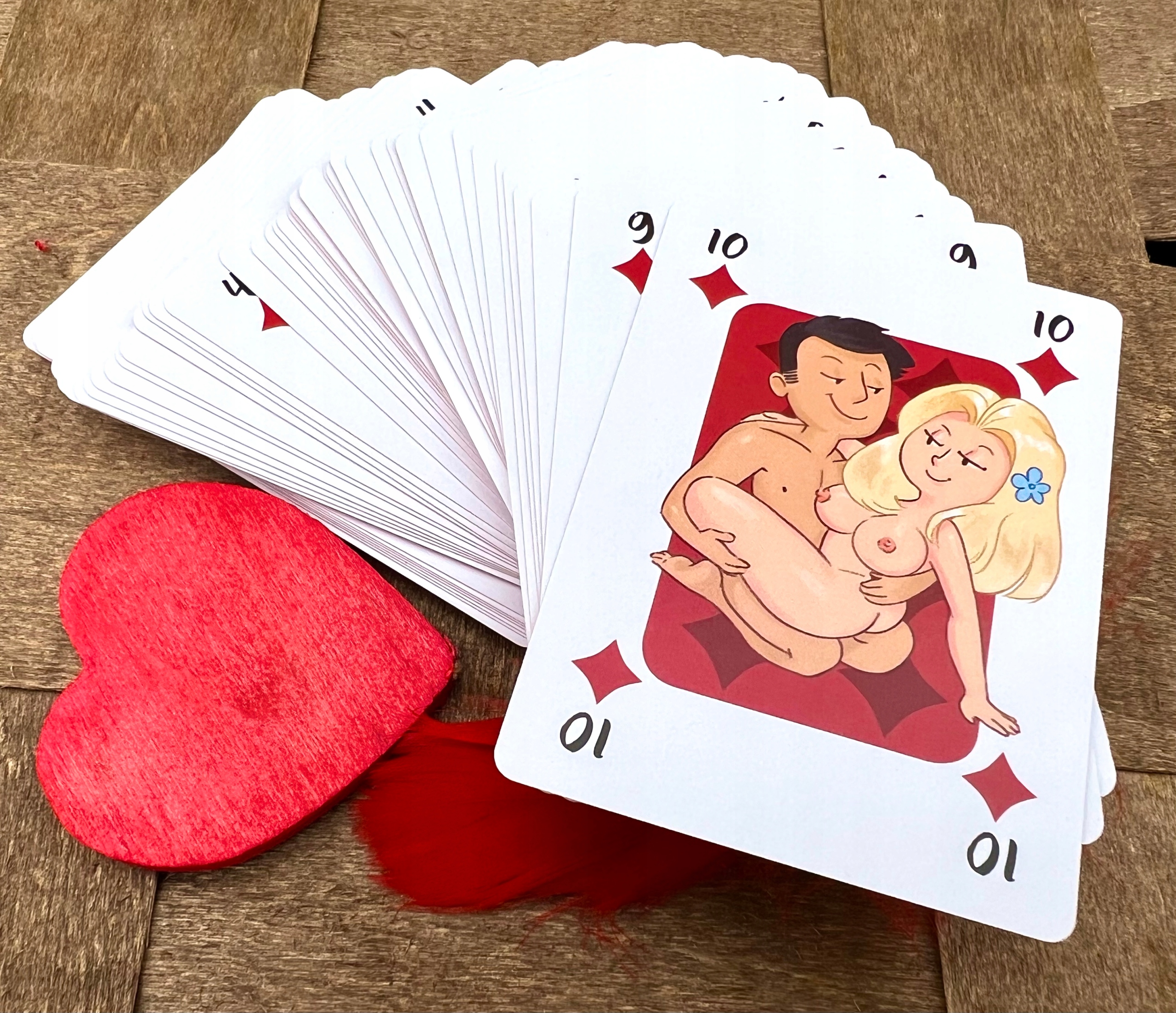 SUPER Prezent Walentynkowy na Walentynki Kamasutra Marka OP