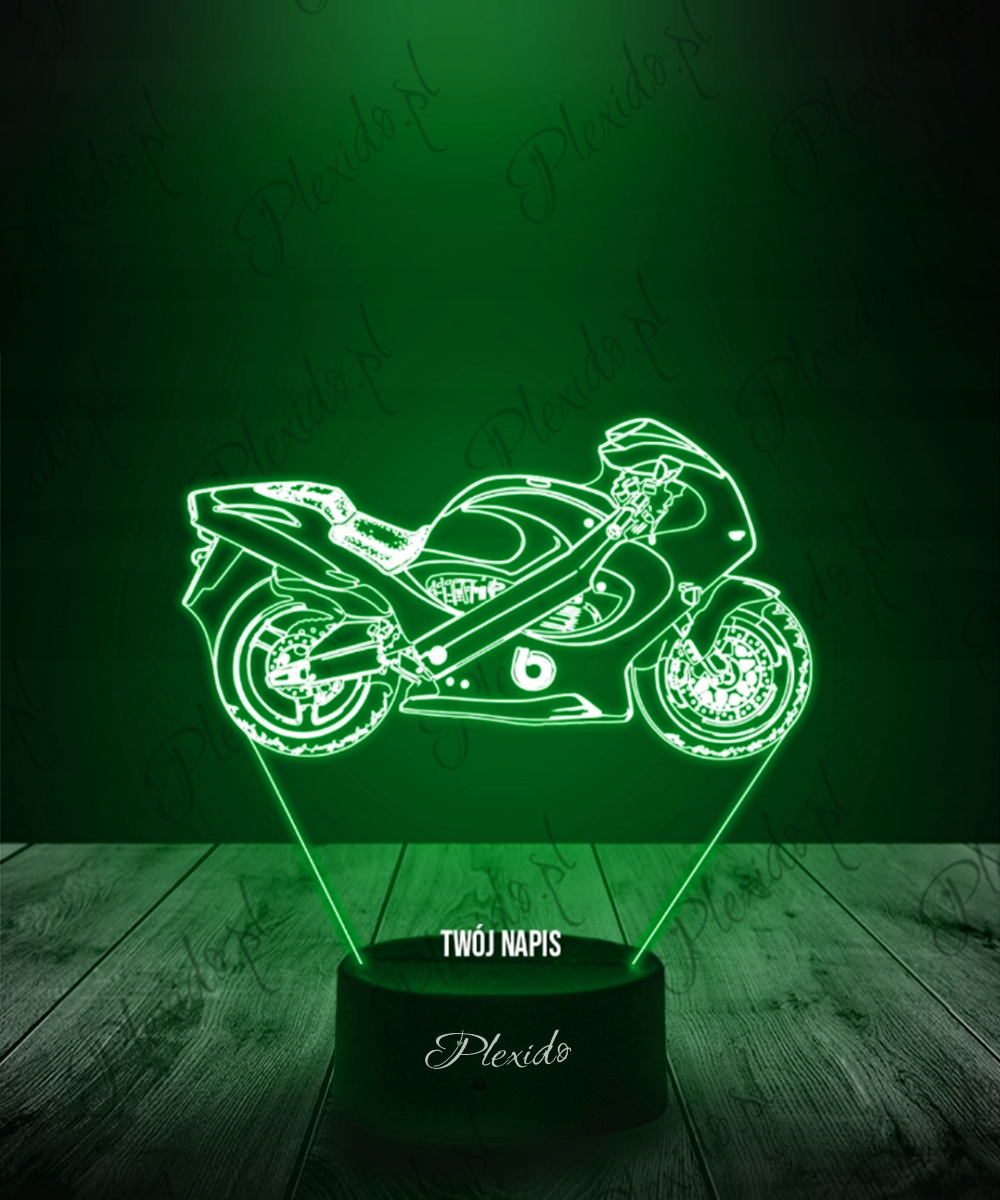 Lampka Nocna Motocykl Bimota Ścigacz Twój Napis Imię Grawer Prezent 3D LED Kod producenta 5905342877899