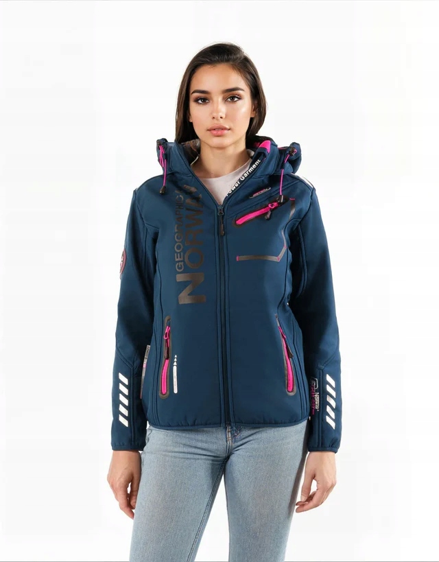 Dámská bunda Geo Norway WU8087F/GNO pro každodenní nošení do hor, pohodlná