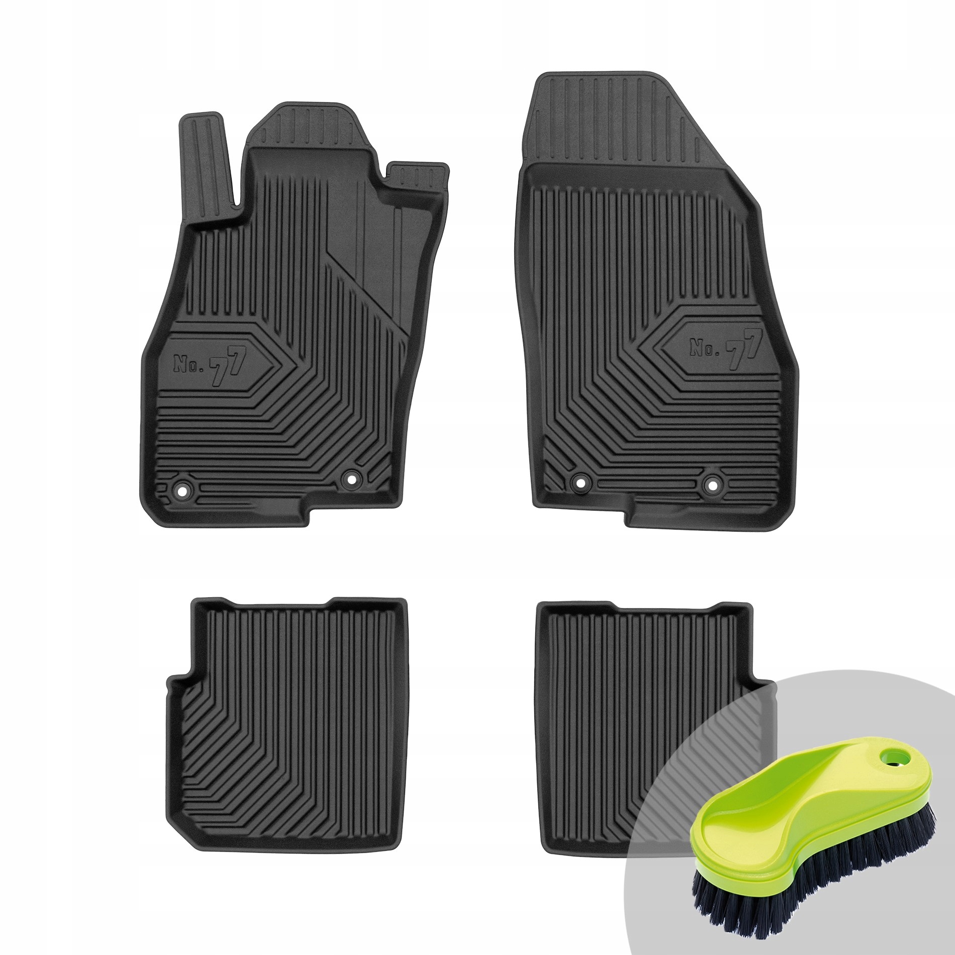 Frogum Koberce do auta pro Alfa Romeo MiTo 08-18 kartáč