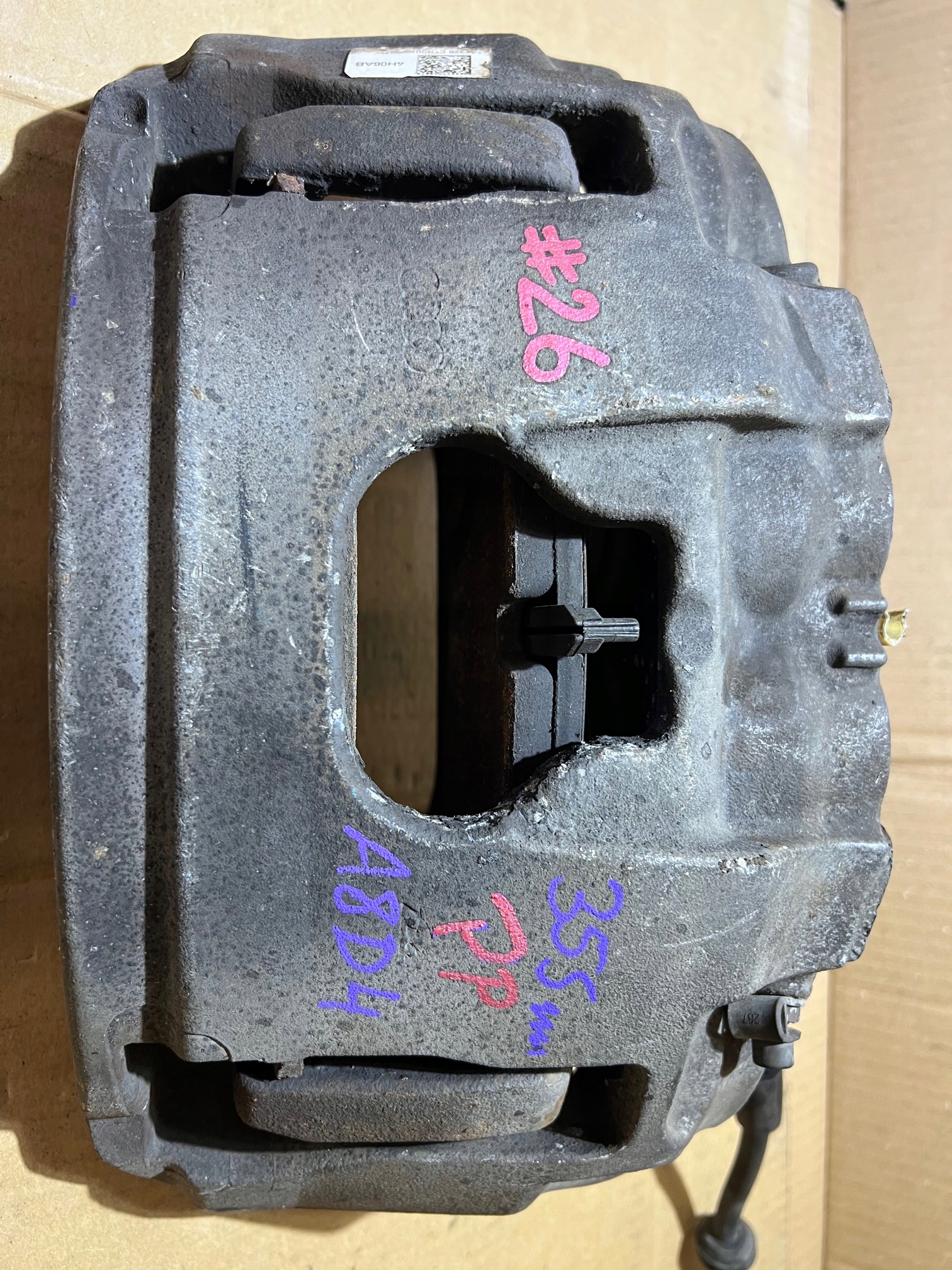 AUDI A8 D4 caliper brake right front front 4H06AB