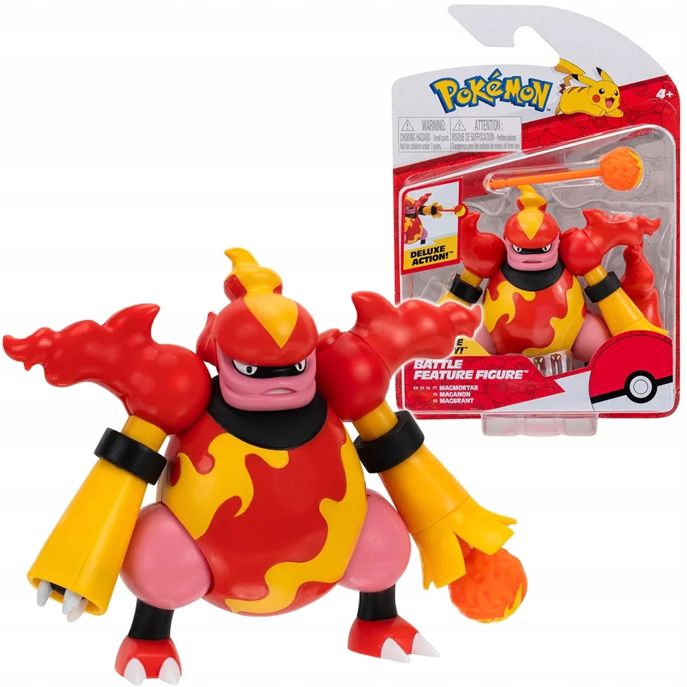 

Magmortar Figurka Pokemon Battle Strzela Oryginał