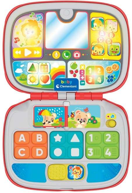 Clementoni LAPTOP DZIECIĘCY do literek i cyferek