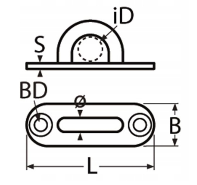 HAK HUŚTAWKOWY NIERDZEWNY DO PRZYKRĘCENIA 8MM EAN (GTIN) 5907534925234
