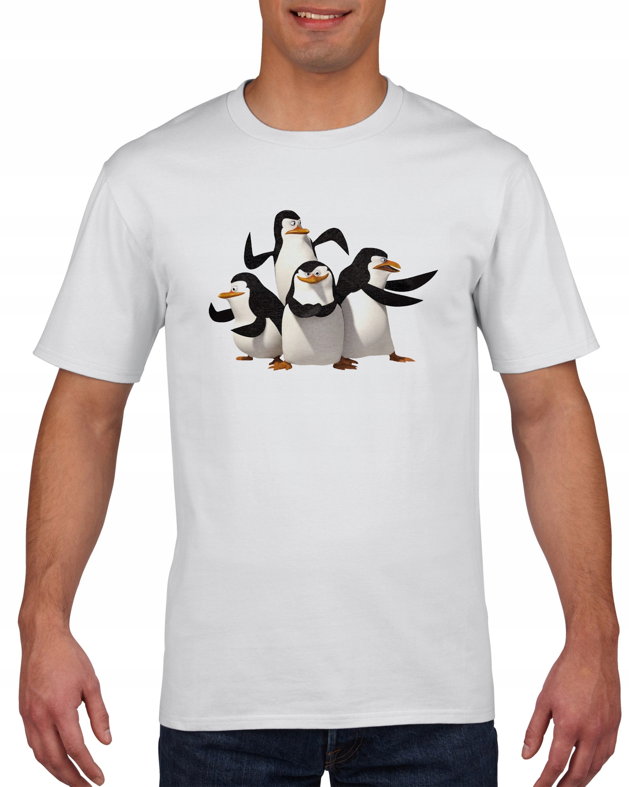 

Koszulka męska Pingwiny Z Madagaskaru Julian S