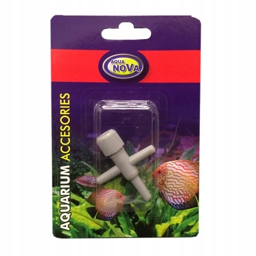 

Aqua Nova Zawór Trójnik Z Dławikiem Na Wąż 4/6 mm