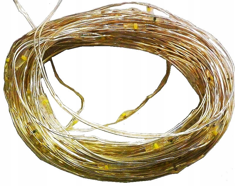 LAMPKI WĄŻ ŁAŃCUCH DRUCIK LED 100sz 10m 220V zimna Zastosowanie wewnątrz