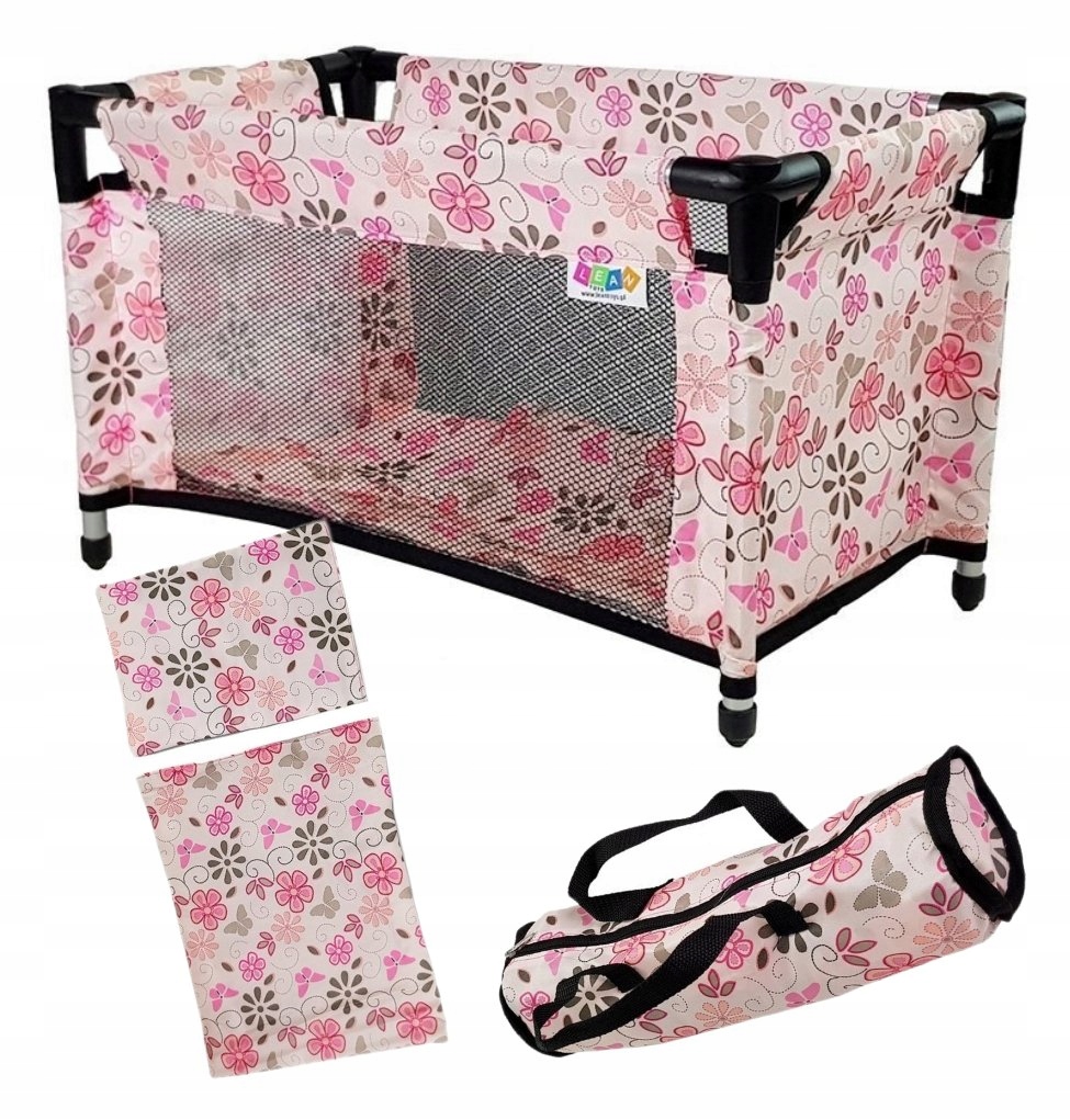 

Łóżeczko Dla Lalek Alice Łóżko Dla Lalki Różowe