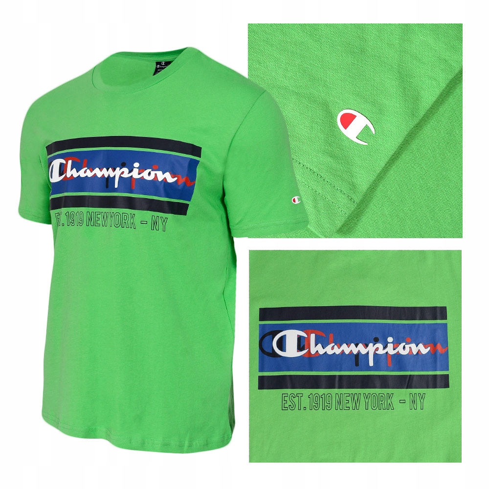 

Champion Koszulka Męska 217278 Zielona L