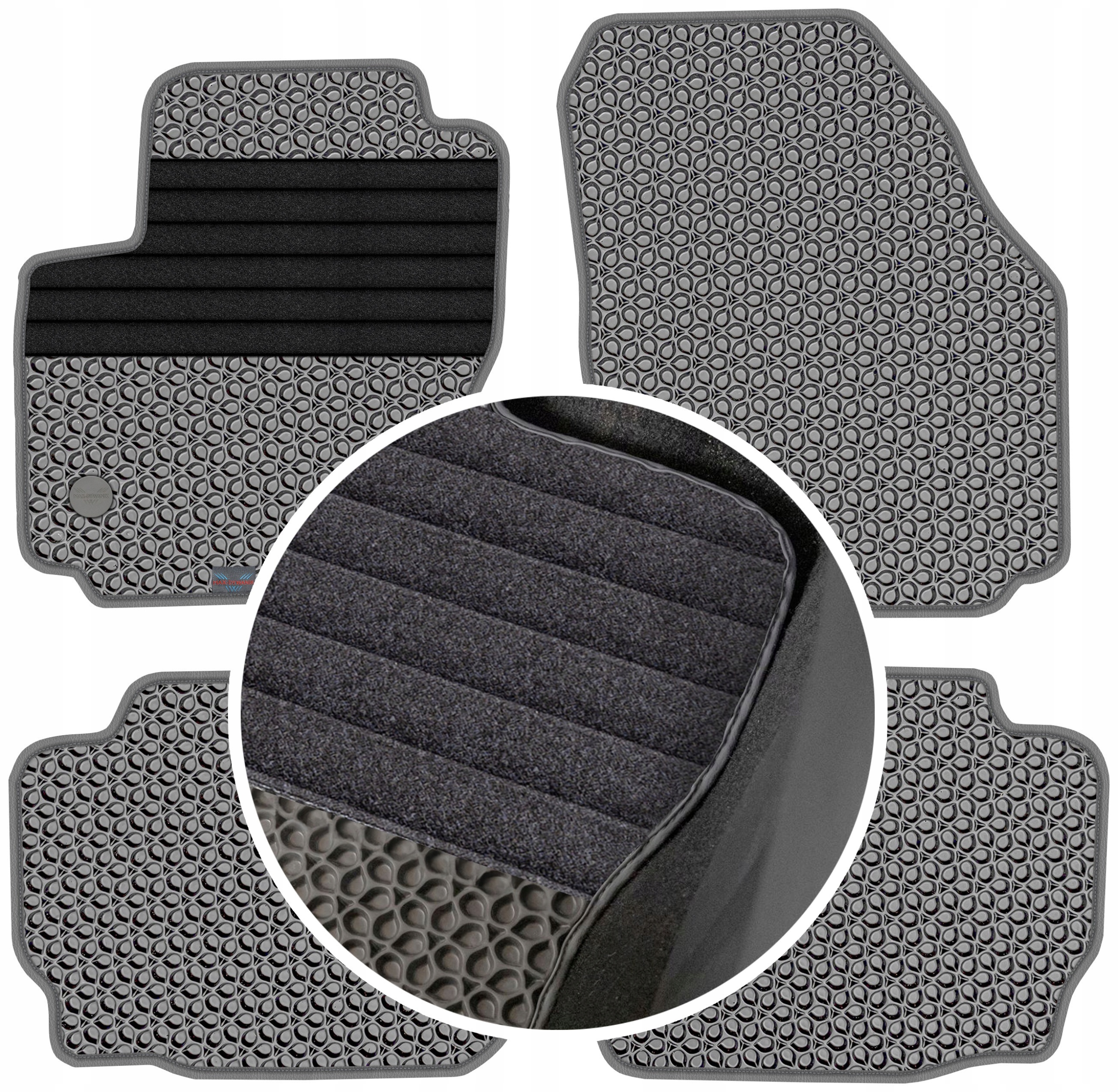 Ford Mondeo IV Fl 2012-2015 Gumové rohože do auta Eva Eternity