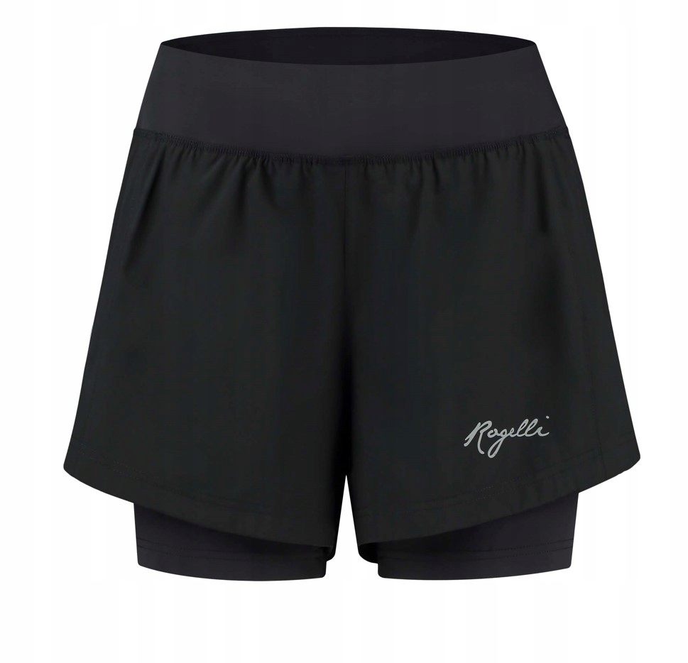 Rogelli Essential damskie spodenki do biegania 2w1