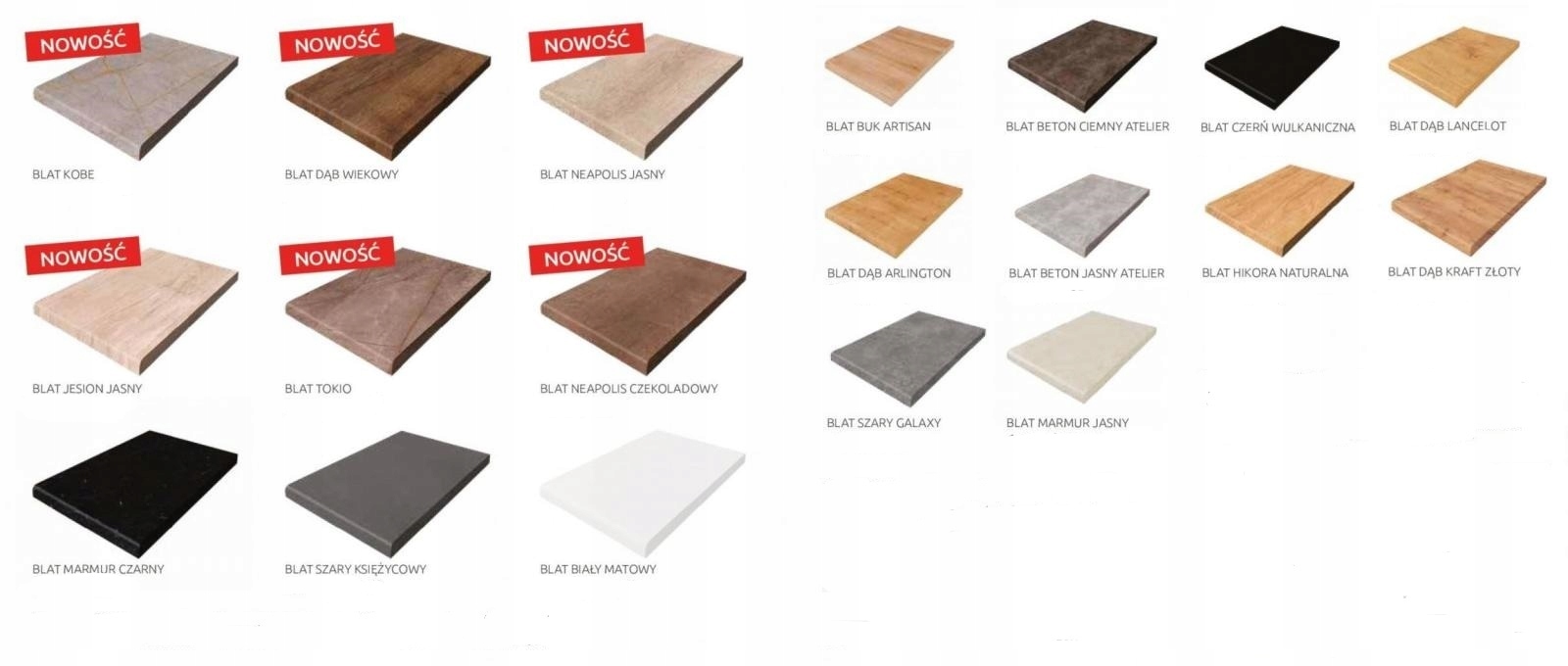 Meble Kuchenne Max Dąb Nelson 1,8 m Kod producenta 448