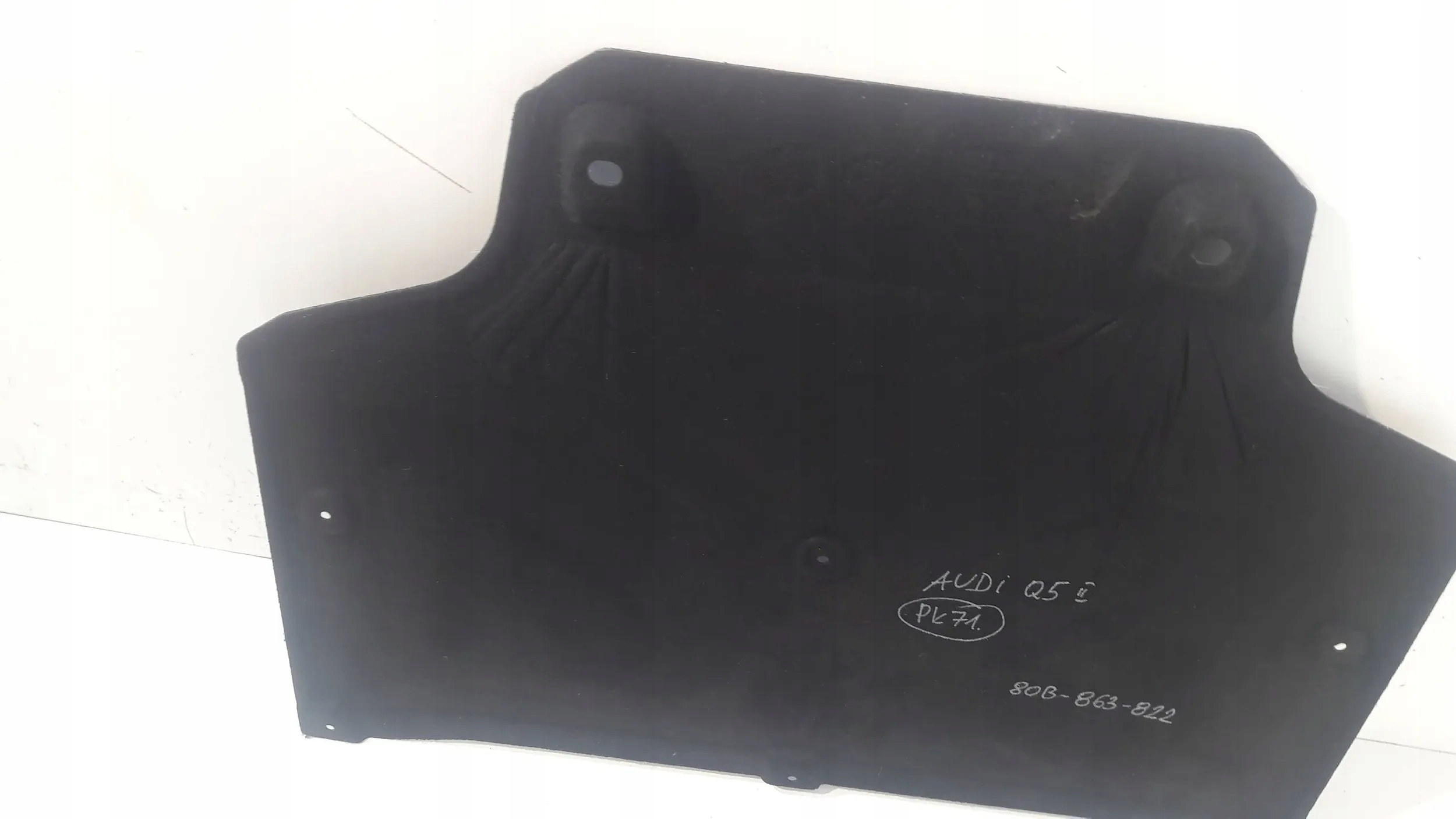 Audi Q5 II motor cover lower 80B-863-822 (PL71)