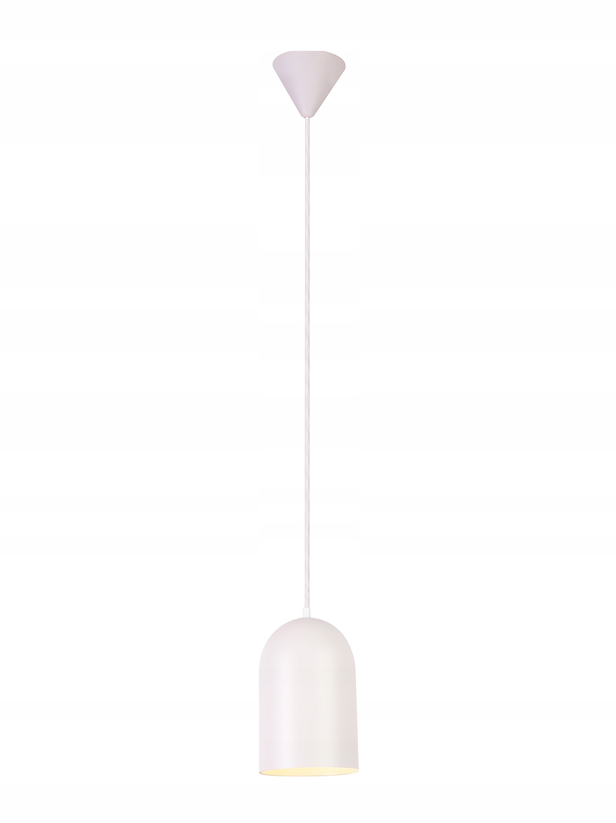 Skandinávská bílá závěsná Stropní lampa 110 cm