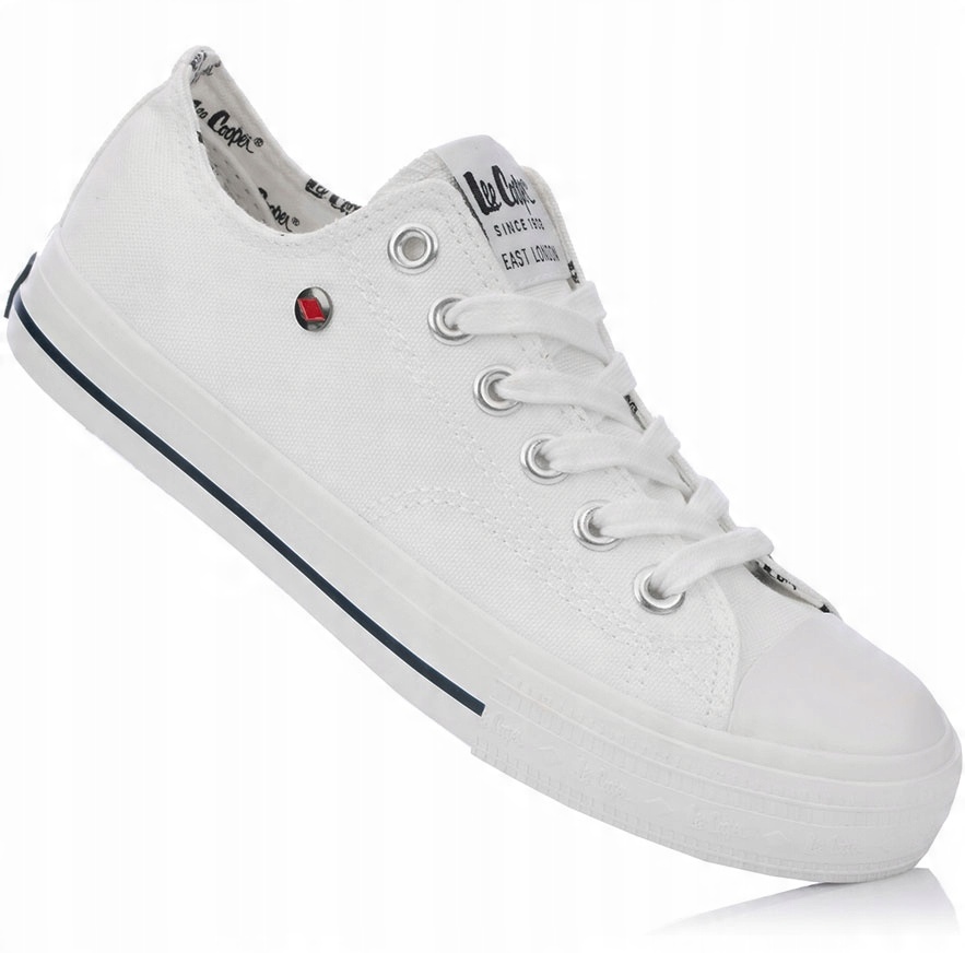 

Lee Cooper Damskie Trampki Niskie Białe r. 37