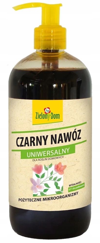 

Czarny Nawóz uniwersalny 500ML ZielonyDom