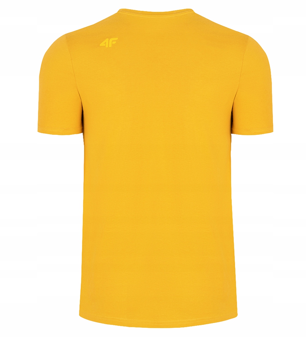 4F KOSZULKA MĘSKA T-SHIRT KOLEKCJA LIMITOWANA Dekolt okrągły