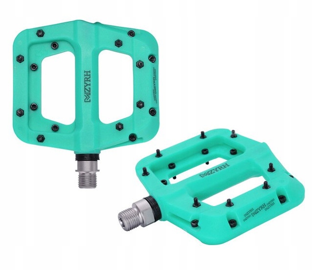 

Pedały platformowe Nylonowe maszynowe miętowe