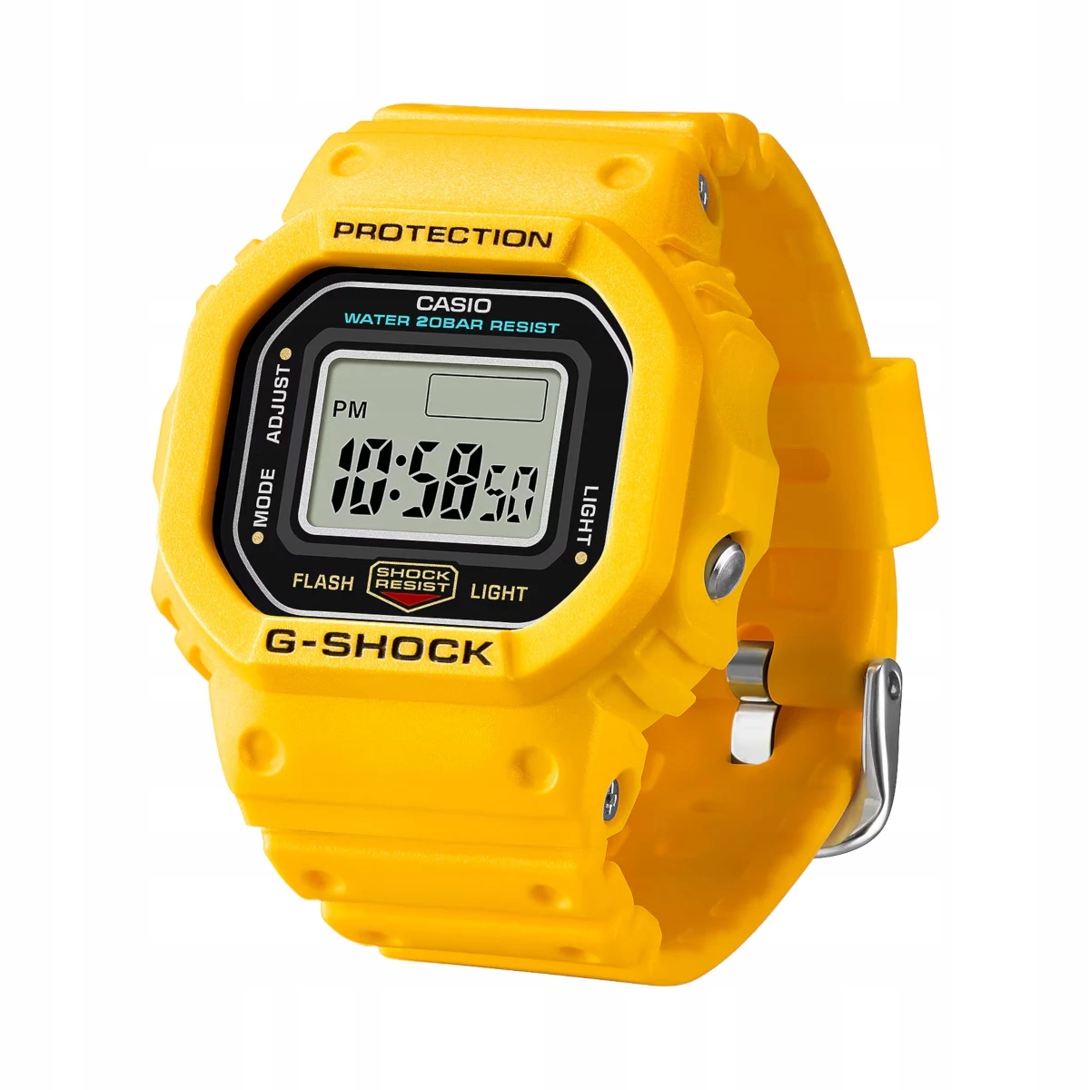 Žlutý Prstýnek Hodinky Na Prst Casio G-shock Nano Ring DWN-5600 Box