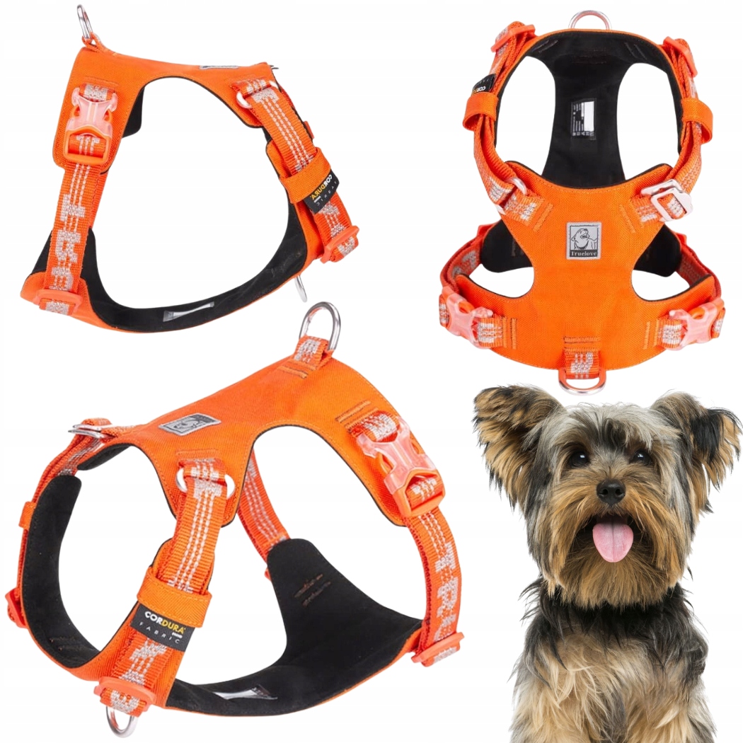 Levně Obojky Pro Psa Voděodolné, Lehké Truelove Adventure Dog Oranžové Xs