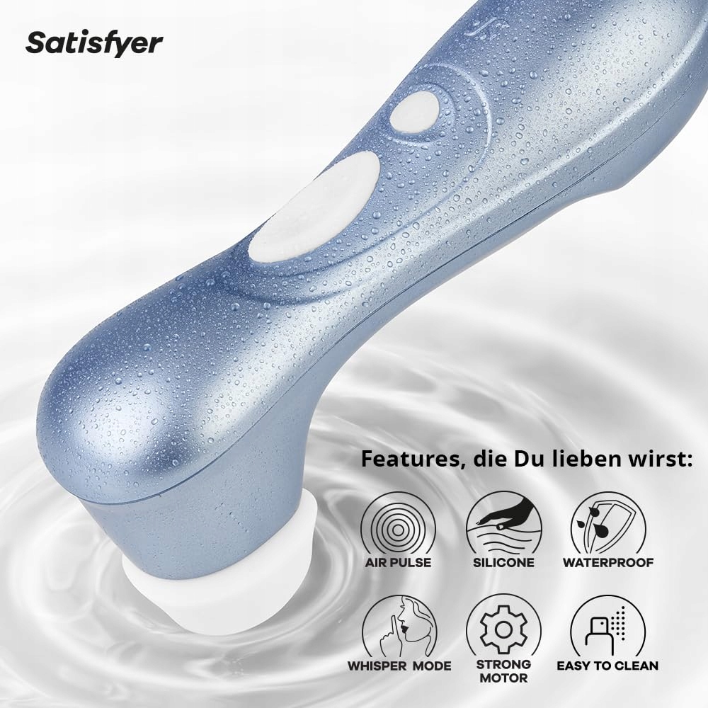 SATISFYER Pro 2 Wibrator Klitoris Stymulacja Prezent Dla Kobiet — miniatura 4