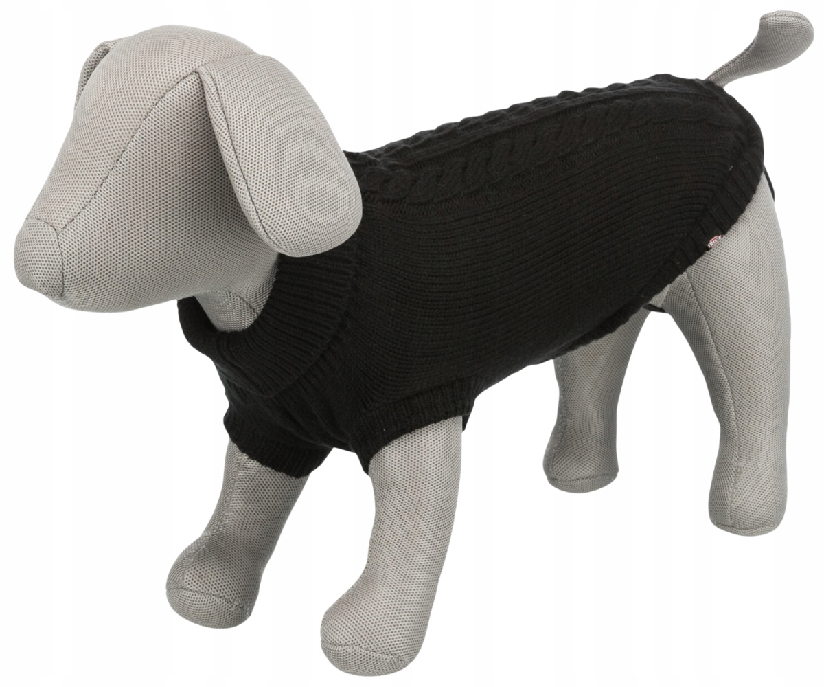 Levně Trixie Svetr Kenton M pro psa 50 cm černý