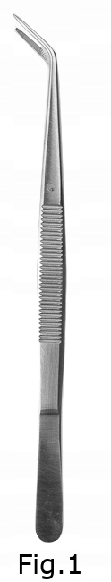 

Pinceta stomatologiczna London-college 15.5cm,Fig1