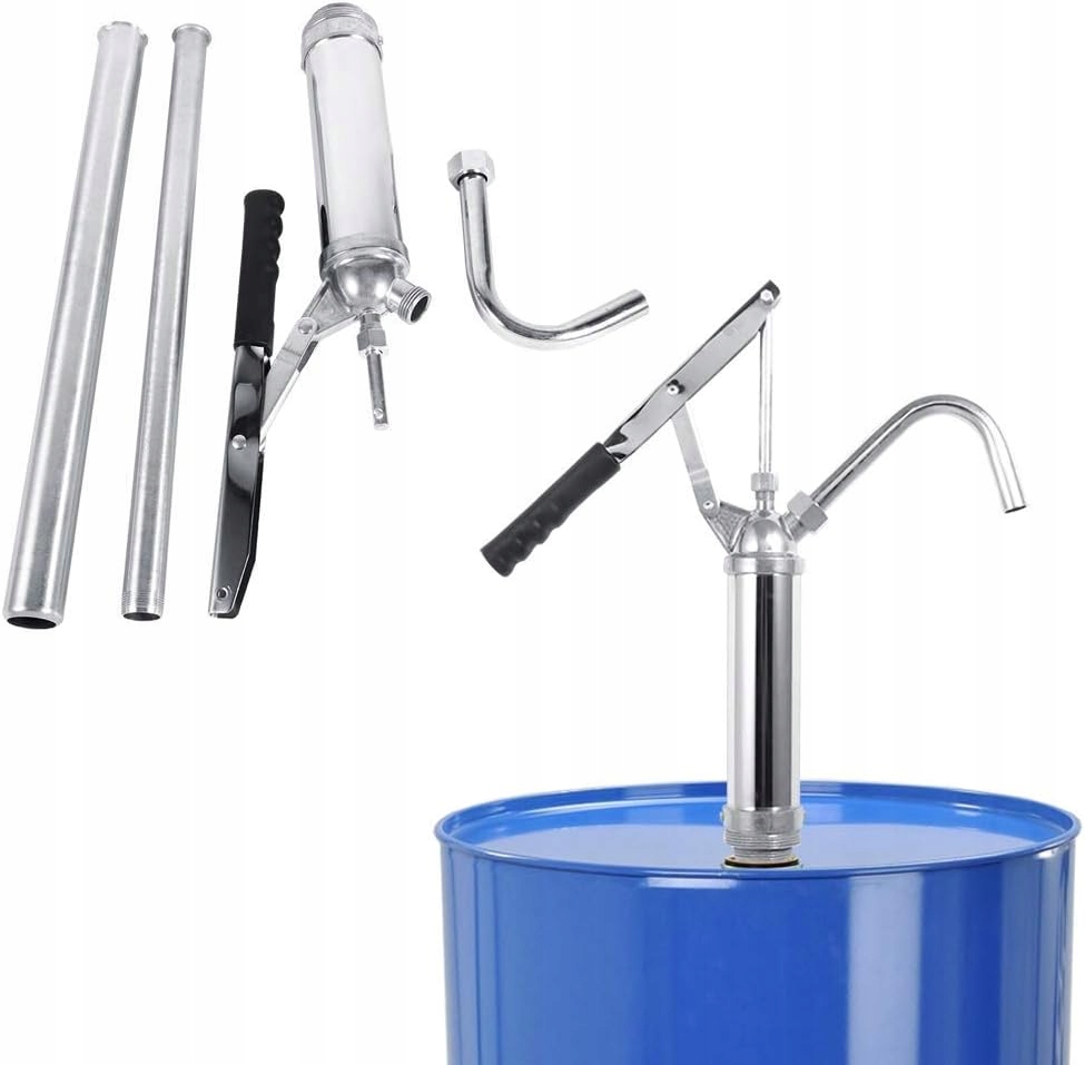 RĘCZNA POMPA TŁOKOWA DŹWIGNIOWA NA BECZKĘ DO OLEJU EAN (GTIN) 5901477116124