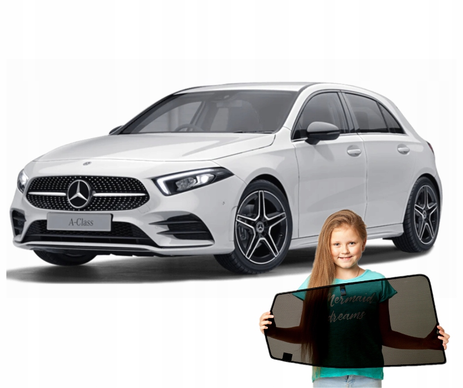 Záclony na magnetoch Mercedes-Benz A-trieda W177