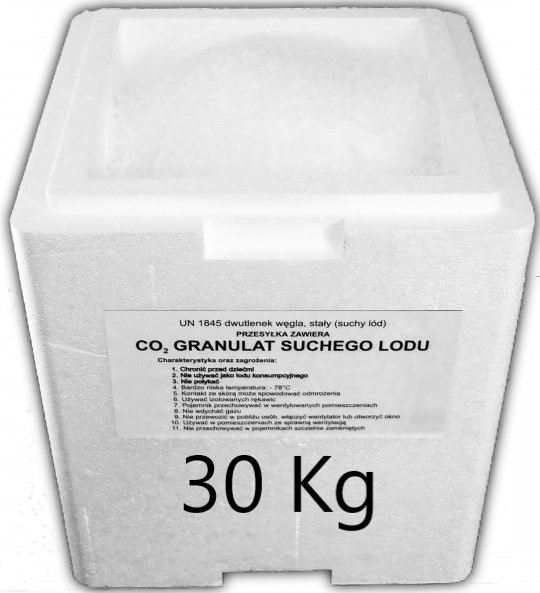 

Suchy Lód Ciężki Dym 16 MM 30 Kg Thermobox