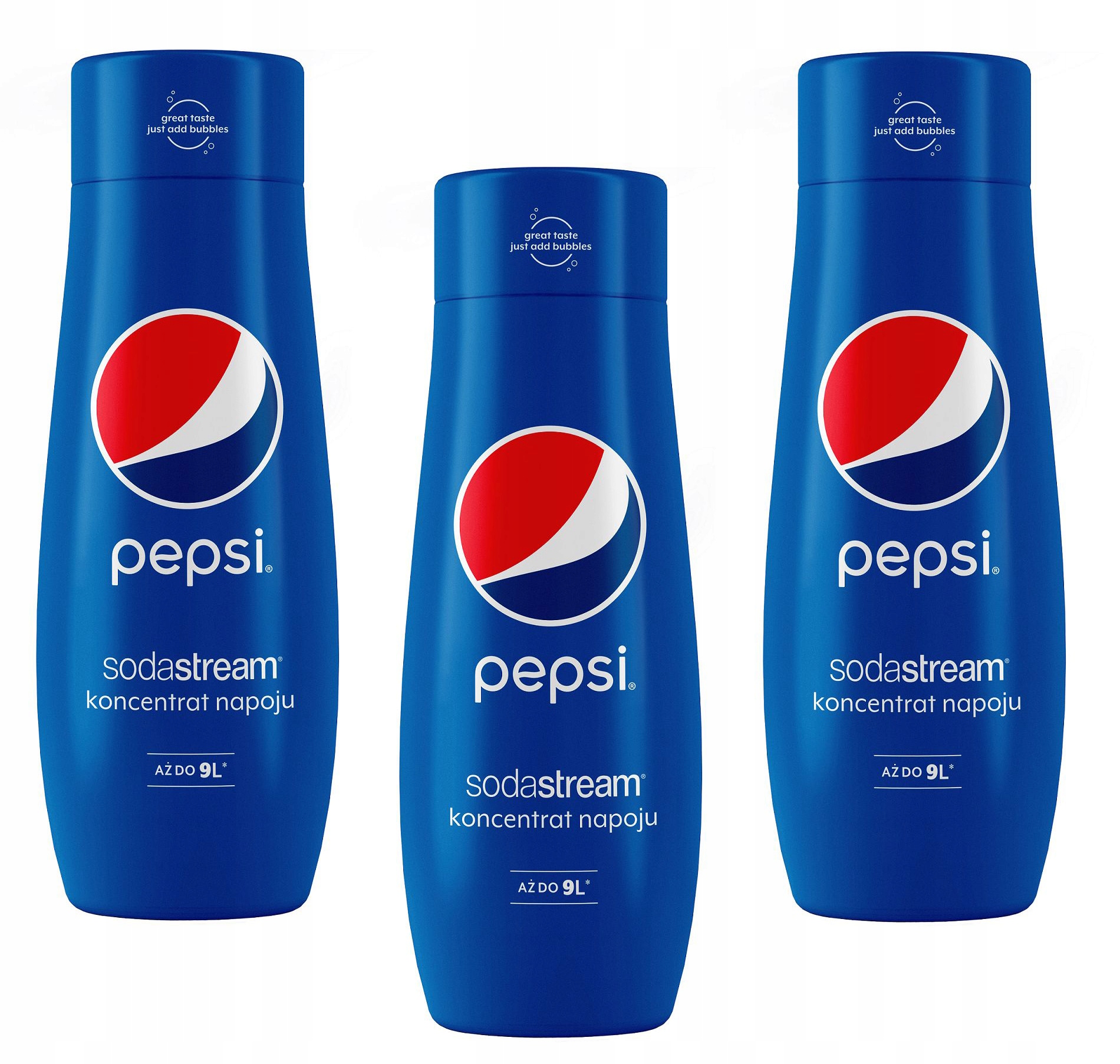 SodaStream syrop PEPSI x3 KONCENTRAT do wody 440ml