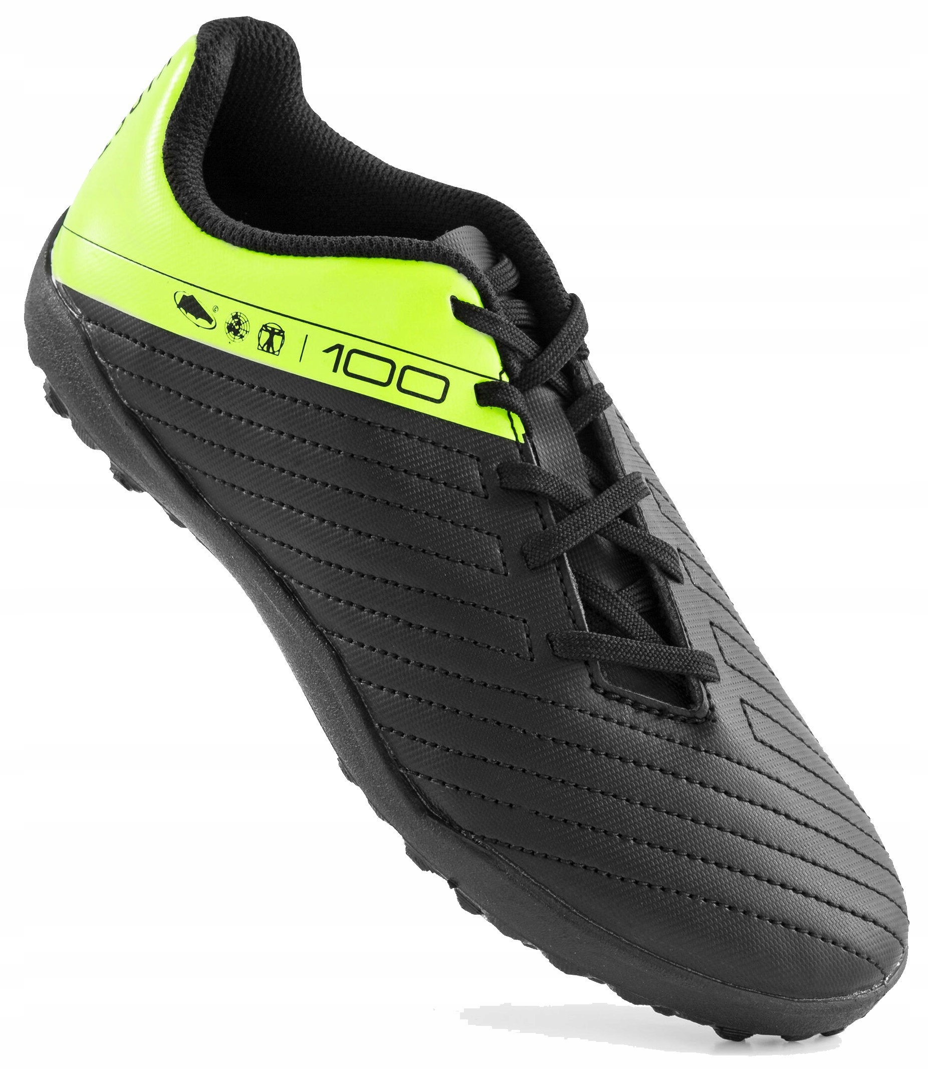 Buty do Gry w Piłkę Nożną na Twardą Nawierzchnię dla Dzieci w Nogę Turfy 37