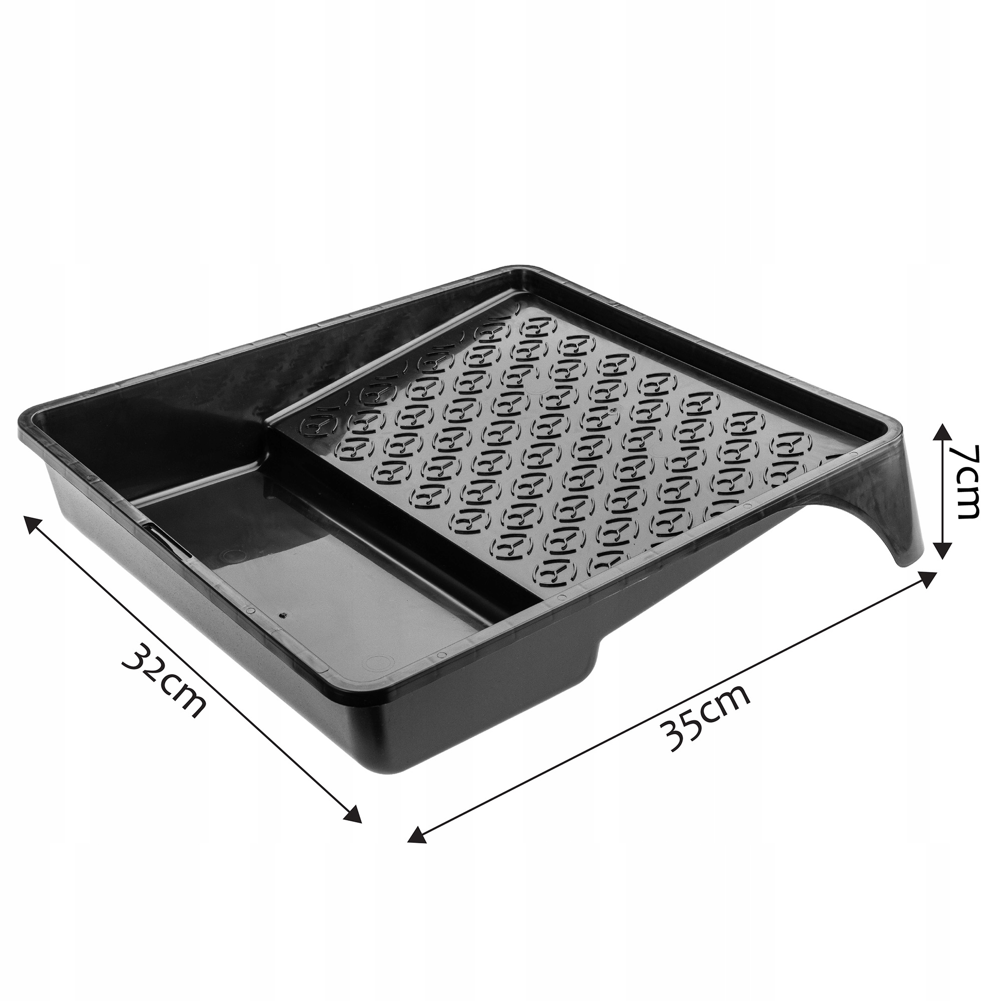 KUWETA MALARSKA NA WAŁEK FARBA 320 MM CZARNA 6SZT EAN (GTIN) 5902730388210