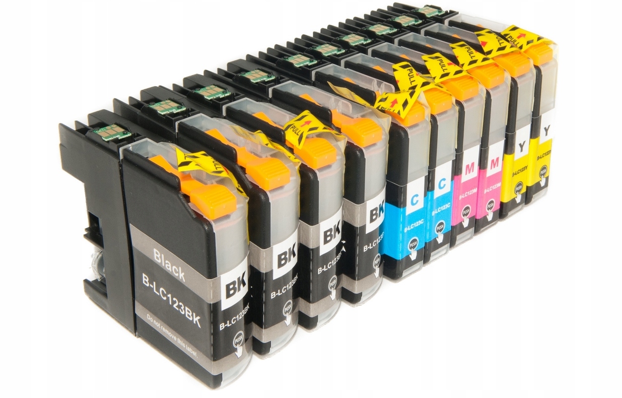 

10x do Brother tusz LC-127XL LC-125XL DCP-J4110DW