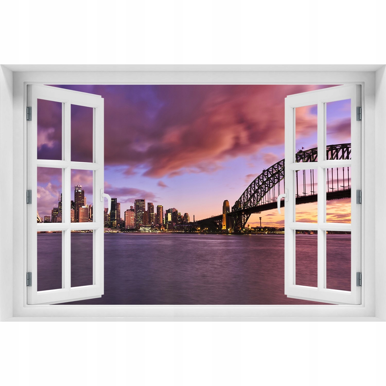 

Naklejka na ścianę 3D Okno Most w Sidney 150x100