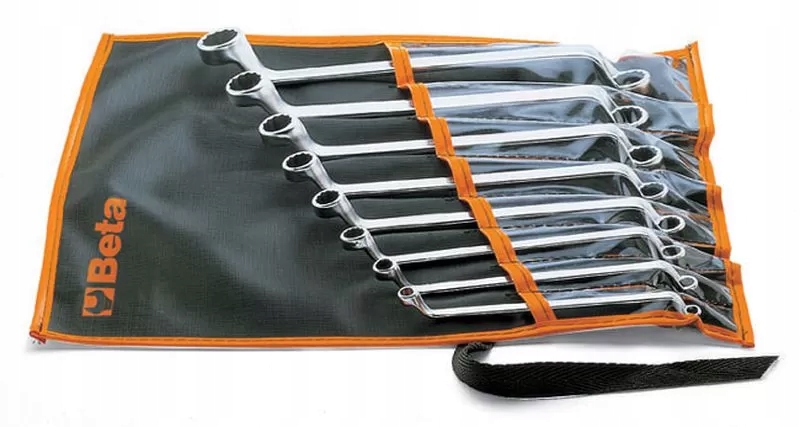 Klucz oczkowy dwustronny odsadzony 27x29mm na blistrze EAN (GTIN) 8014230845890