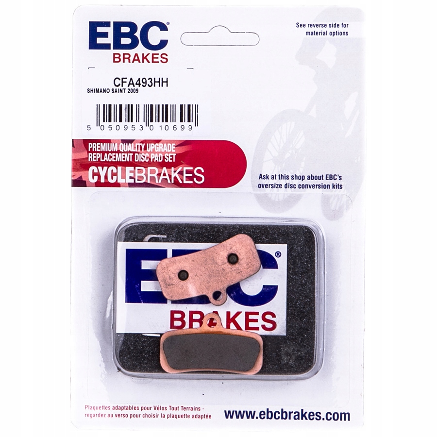 

Klocki Hamulcowe Ebc Shimano Saint Metaliczne UG4