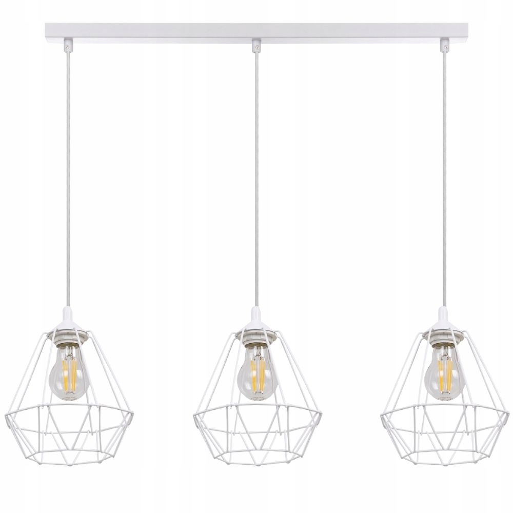 Závěsná Lampa Diamant Moderní Závěsná Lampa Lustr Led E27 Loft Polská