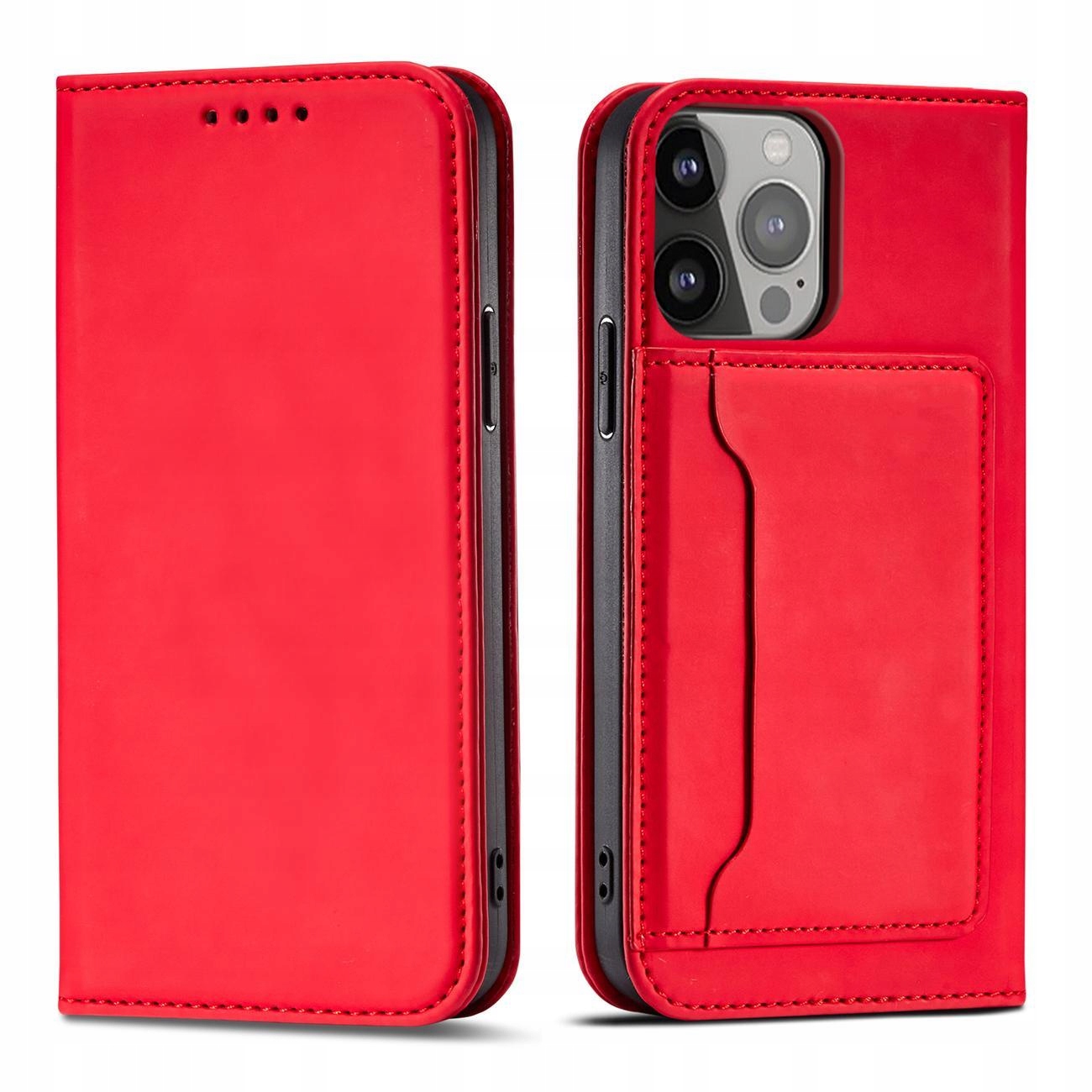 Etui futerał Magnet Card do iPhone 13 Pro Max otwierane