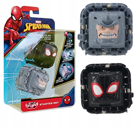 

Battle Cubes Spiderman Cobi Marvel Gra Rhino