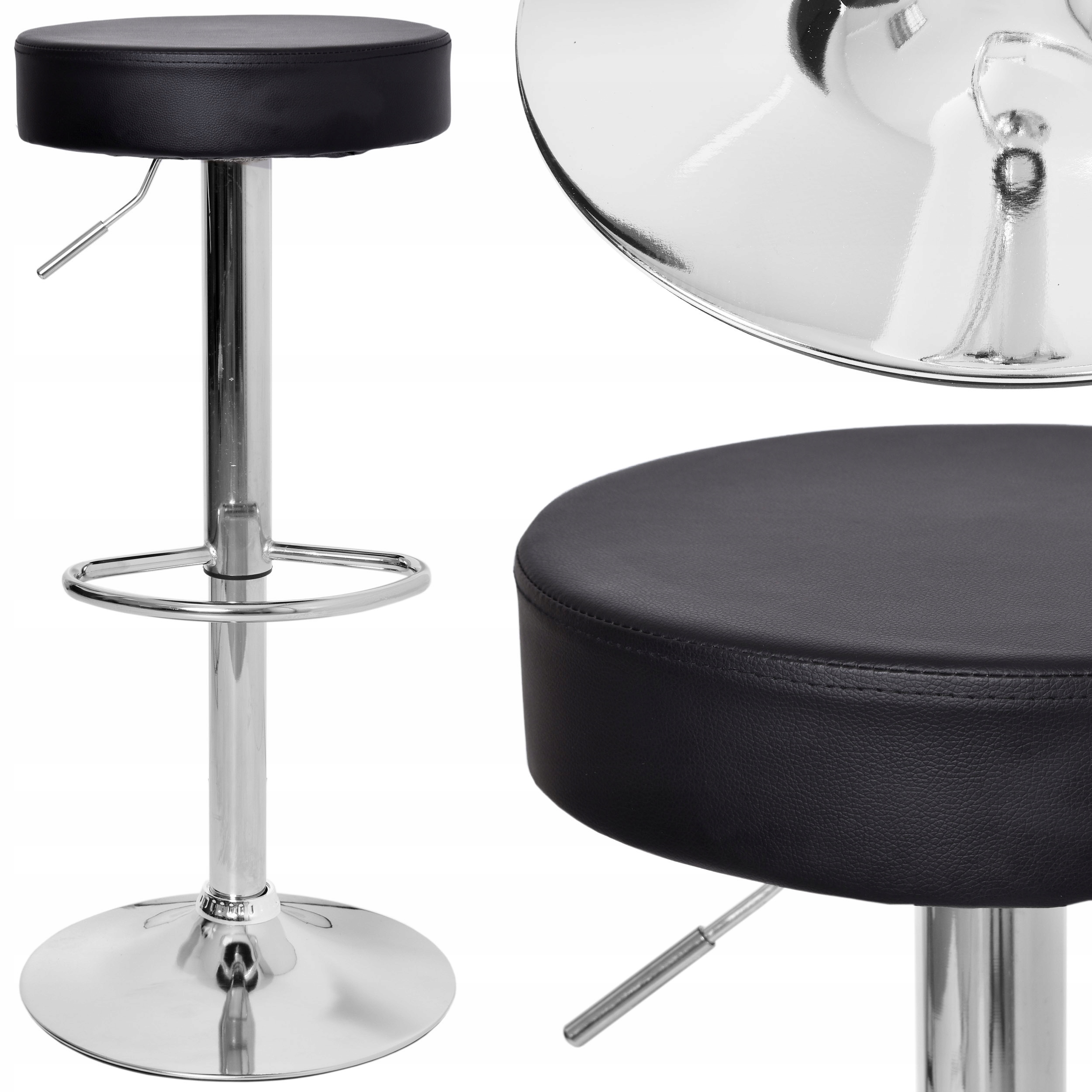 

Hoker Barowy Obrotowy Krzesło Barowe Regulowane