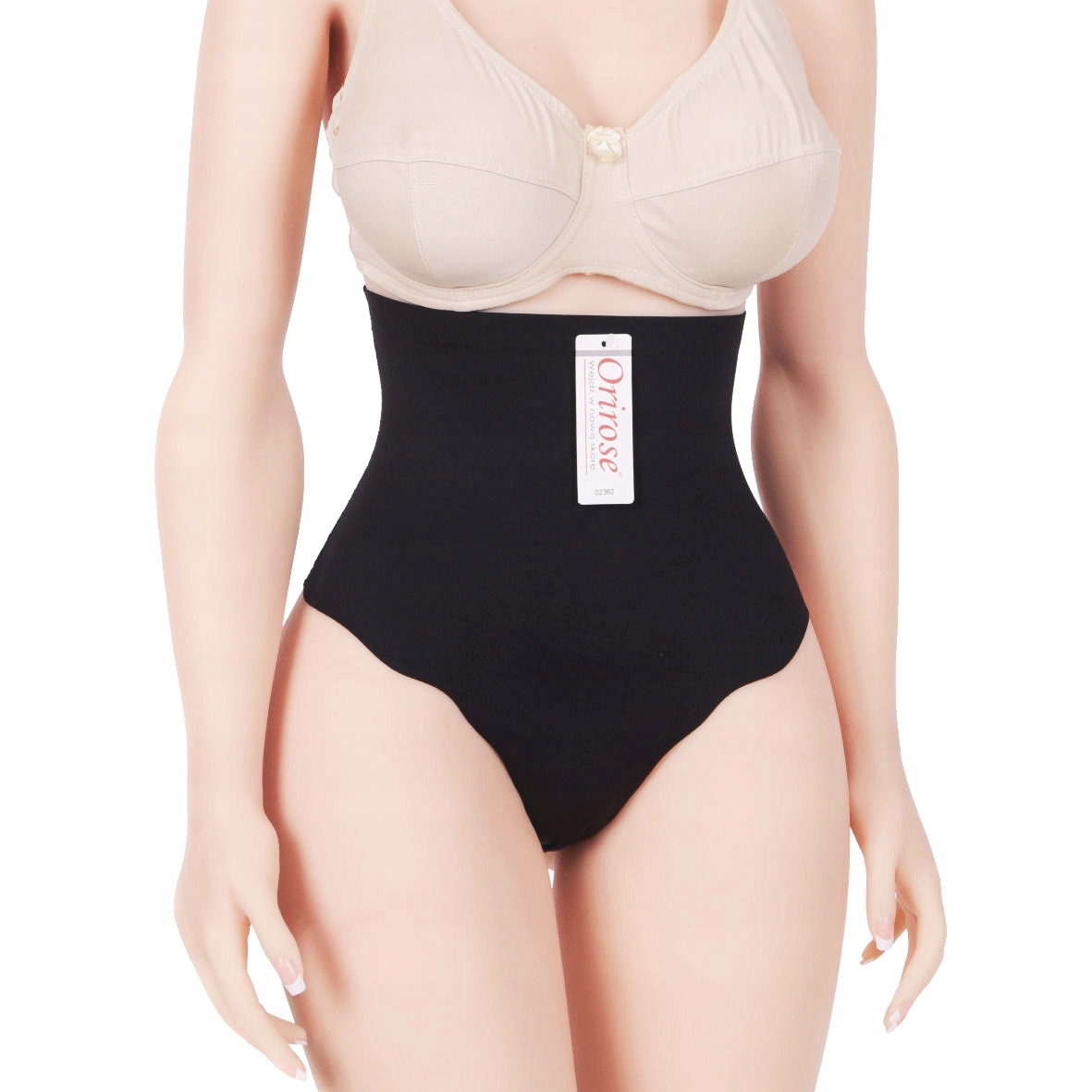 Orirose wysokie MAJTKI stringi WYSZCZUPLAJĄCE brzuch modelujące LASEROWE Marka Orirose