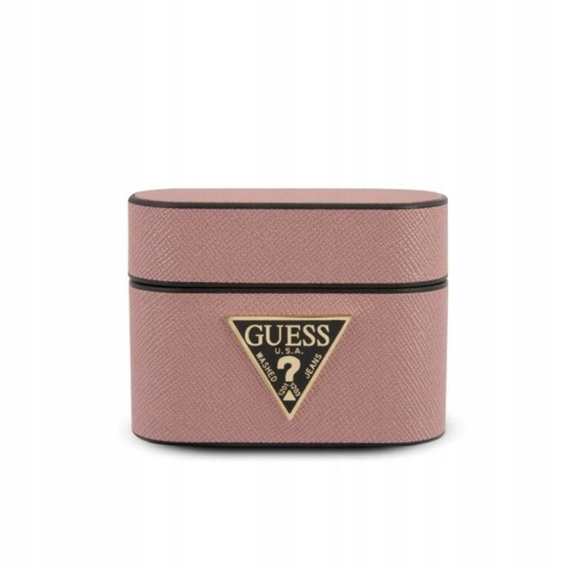

Guess Saffiano - Etui Airpods Pro (różowy)