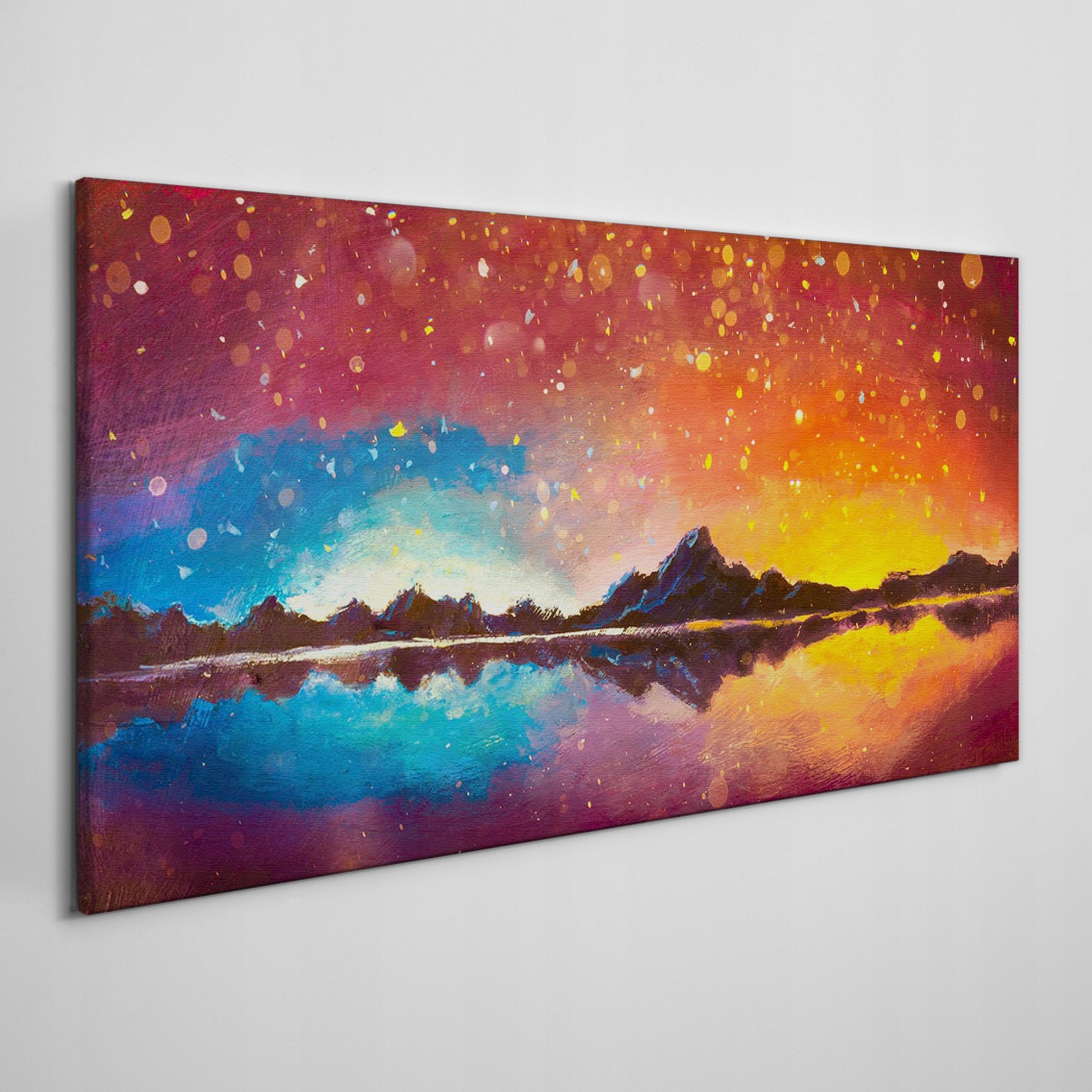 

Obraz na ścianę do salony płótno Góry 140x70 cm