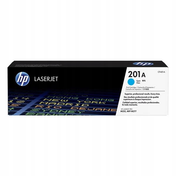 Originální toner Cyan Hp Color LaserJet Pro M252, M277 Mfp (201A CF401A)