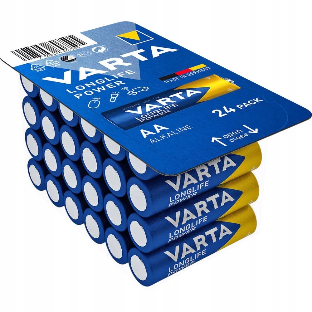 Varta bateria alkaliczna R6 (aa) Longlife Power 24 szt